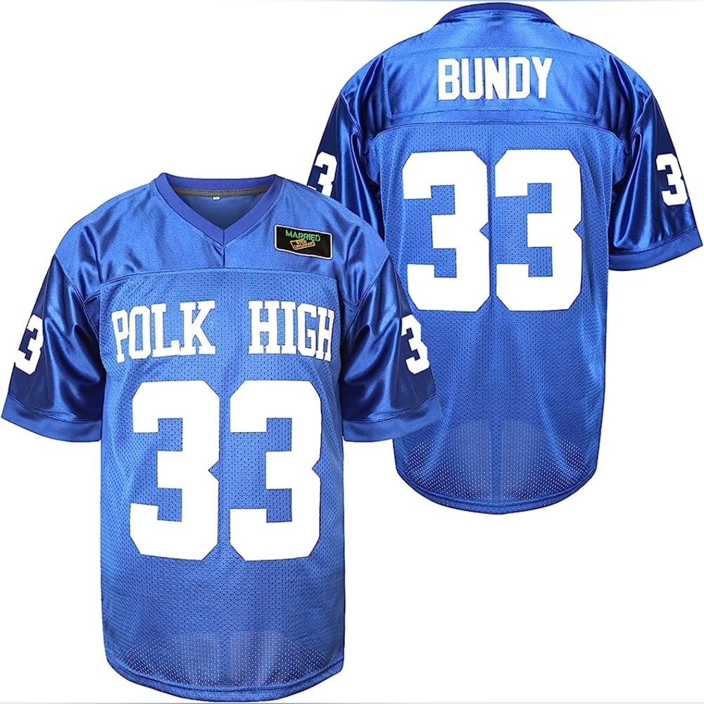 New Exclusive Married With Children Al Bundy Polk High Jersey Multiple Sizes